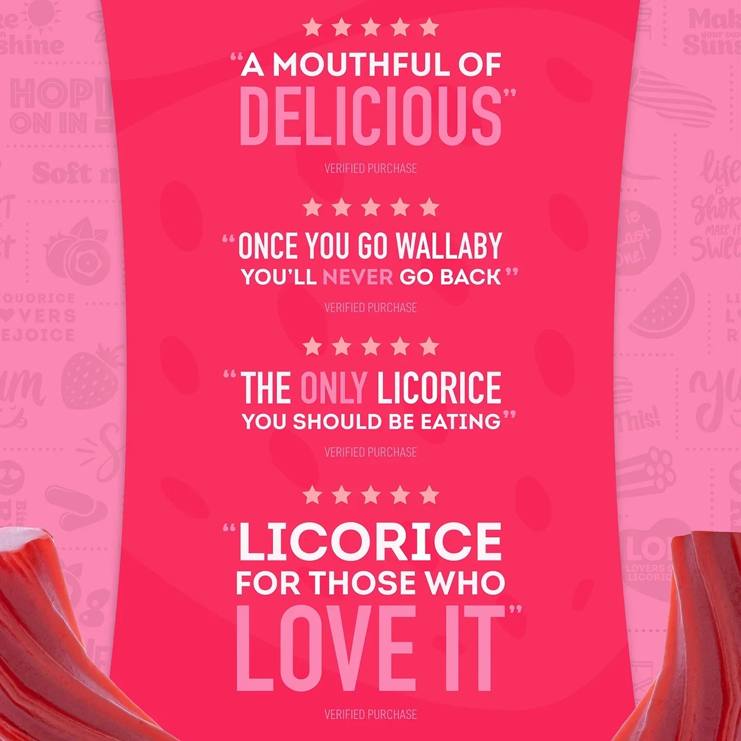 Wiley Wallaby Licorice Classic Red 10oz