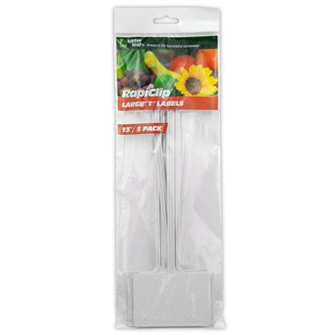 LusterLeaf Rapiclip Large "T" Labels 13" (5pk) LUS817