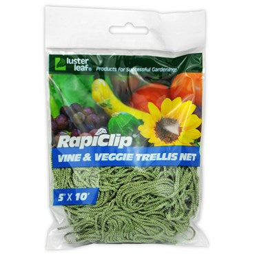 Luster Leaf® Rapiclip® Vine & Veggie Trellis Net - 5ft x 10ft