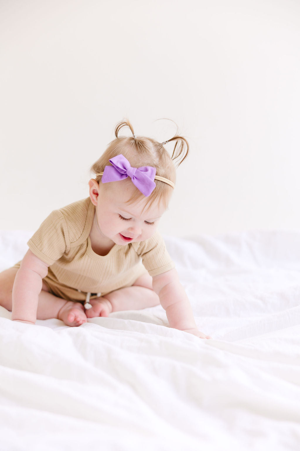 Hot Pink Mini Pinwheel Bow
