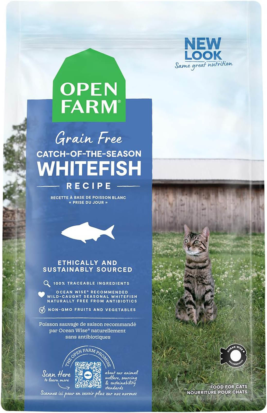 Open Farm Cat Catch of the Season Whitefish 4 lb