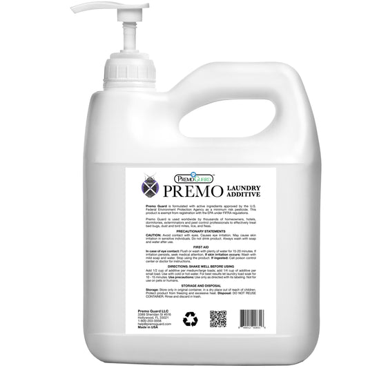 Bed Bug & Mite Laundry Additive 64 oz | Non-Toxic Treatment | Premo Guard