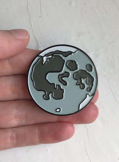 Full Moon Enamel Pin