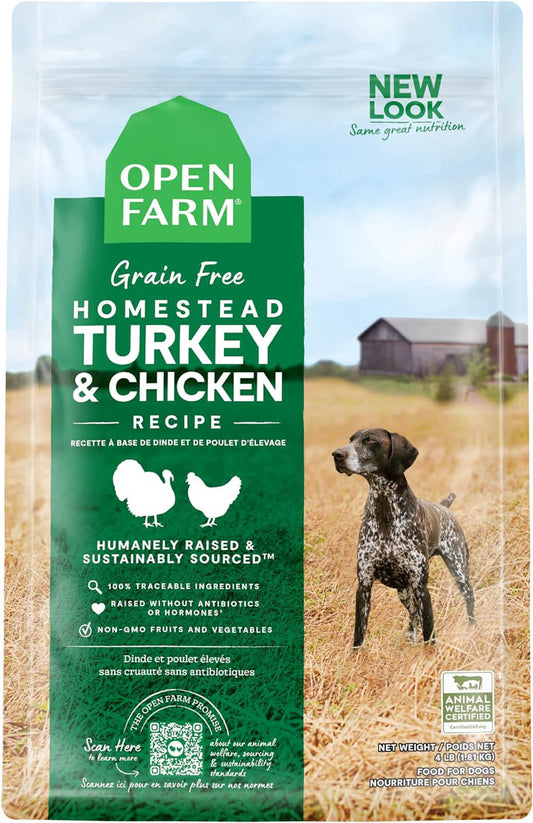 Open Farm Dog Grain-free Homestead Turkey & Chicken