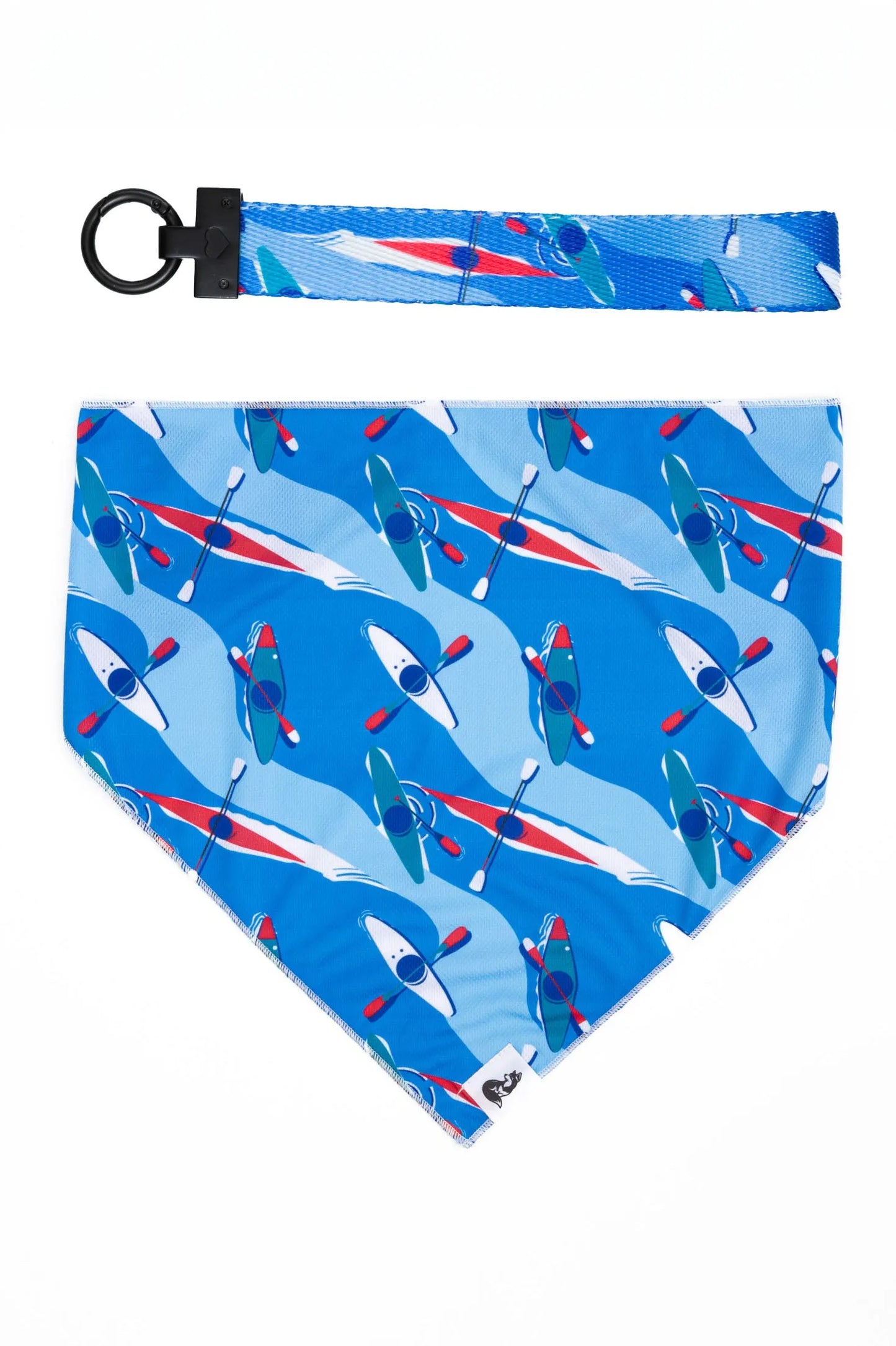 K9 Kayak Dog Bandana & Matching Keychain