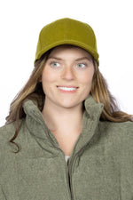 Mossy Pine Wool Baseball Cap