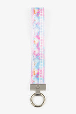 Pink and Blue Tribal Dog Bandana & Matching Keychain