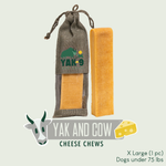 Yak and Cow Cheese Chews for Dogs