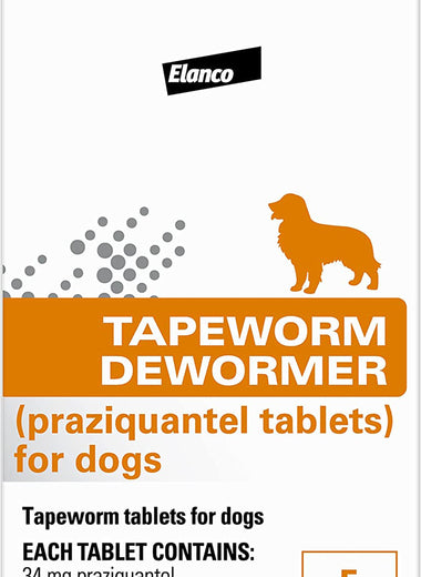 Bayer Tapeworm Dewormer 5Ct. Dog