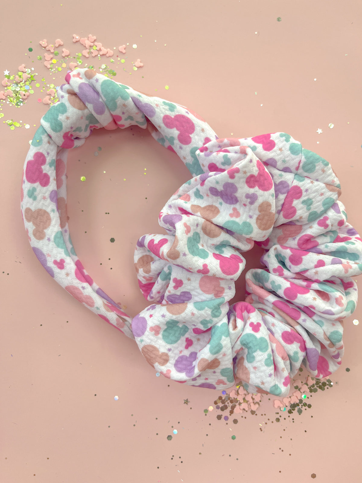 Mouse Head Knotted Headband