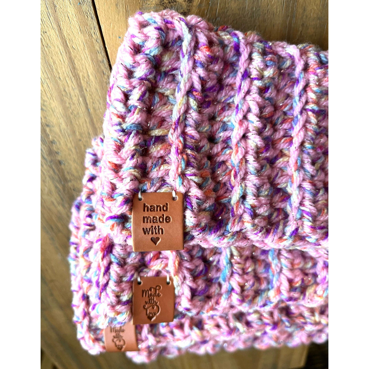Chunky Pink Headband Ear Warmers for Winter