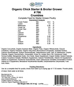 Modesto Milling Chick Starter and Grower Crumbles - Free Shipping