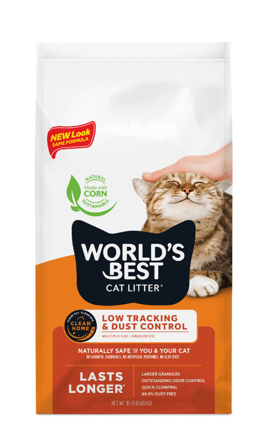 World's Best Cat Litter Low Tracking & Dust Control (28lb)