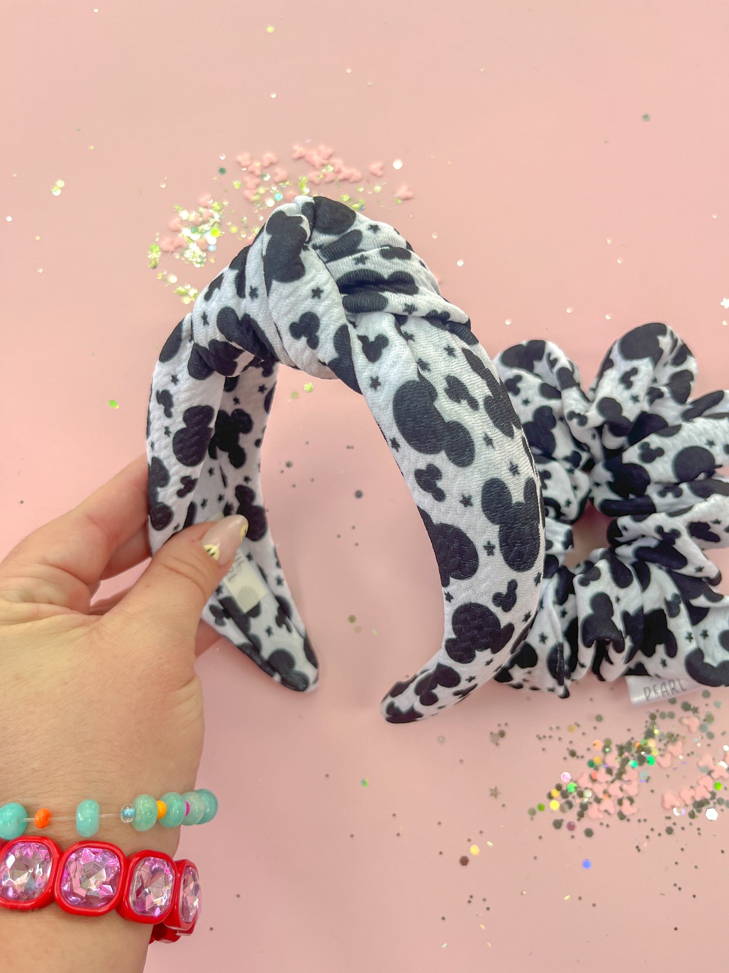 Mouse Head Knotted Headband