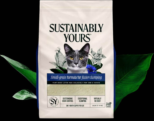 Sustainably Yours Plus Litter Small Grain 26 lb