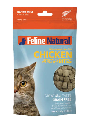 Feline Natural Cat Freeze-Dried Healthy Bites Chicken 1.76oz.
