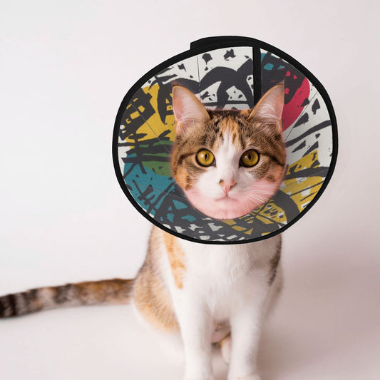 Sebastian & Clementine Small Worlds V Pet Elizabethan Collar