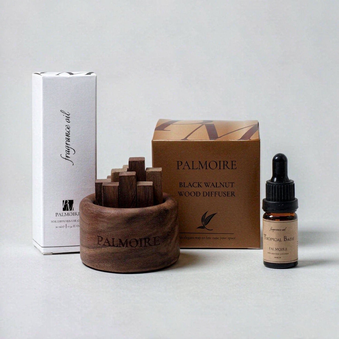 Wood Diffuser - Black Walnut Wood