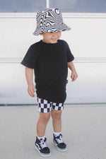 Checker | bamboo biker short