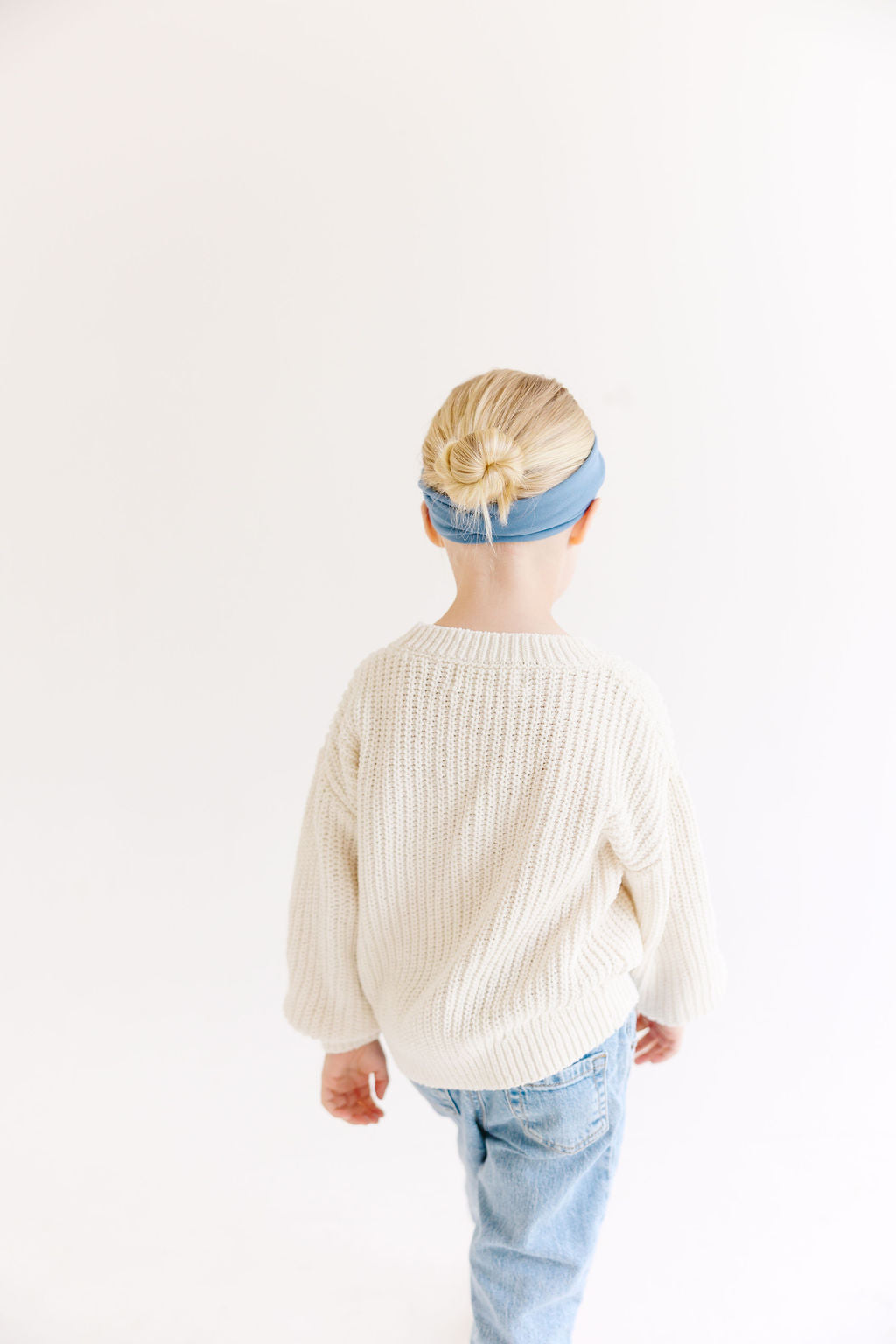 Black Solid Twisted Turban for Girls & Adults