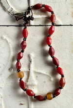 Java stone with African glass