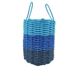 Authentic Maine Lobster Rope Storage Navy Blue, Blue and Light Blue