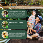 C-BITE Garden Stake Clips - Plant Support Connectors