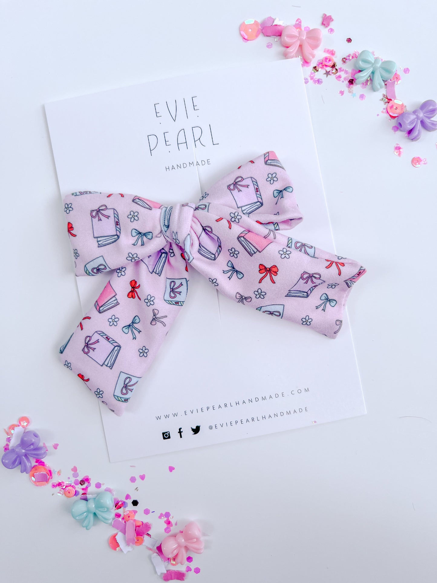 Books & Bows Large Bow