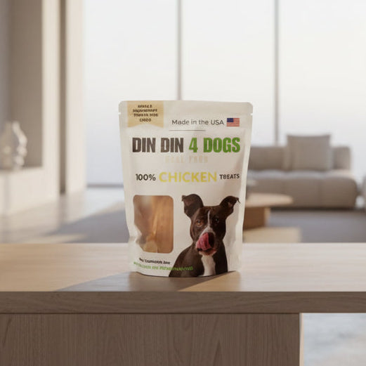Chicken Treats Dog Treats, 5 Ounce Bag, Single Ingredient, High Protein