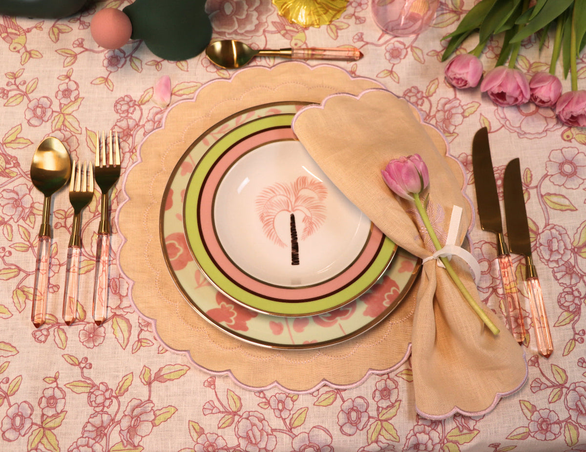 Blush Buttercream Napkin - Set of 4