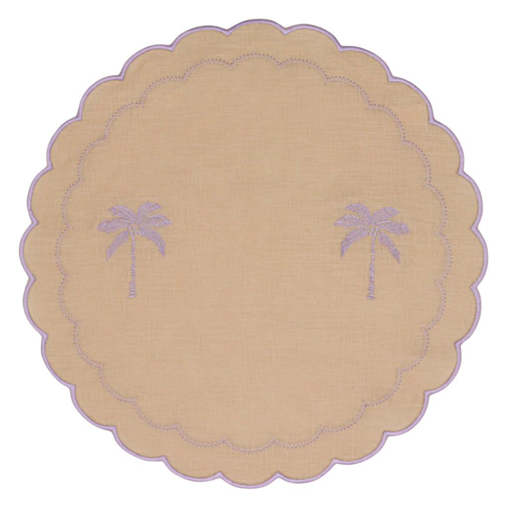 Blush Buttercream Placemat - Set of 4