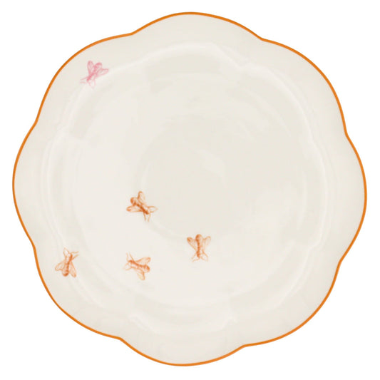 Bumble Voyage Scalloped Ceramic Dinner Plates – Case of 12 (+3 Bonus Plates)