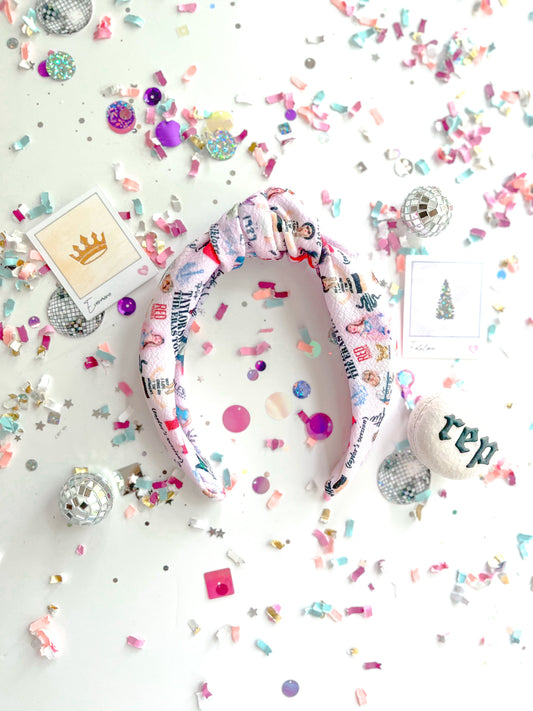 Eras Tour Knotted Headband for Girls & Women-Will Restock in November