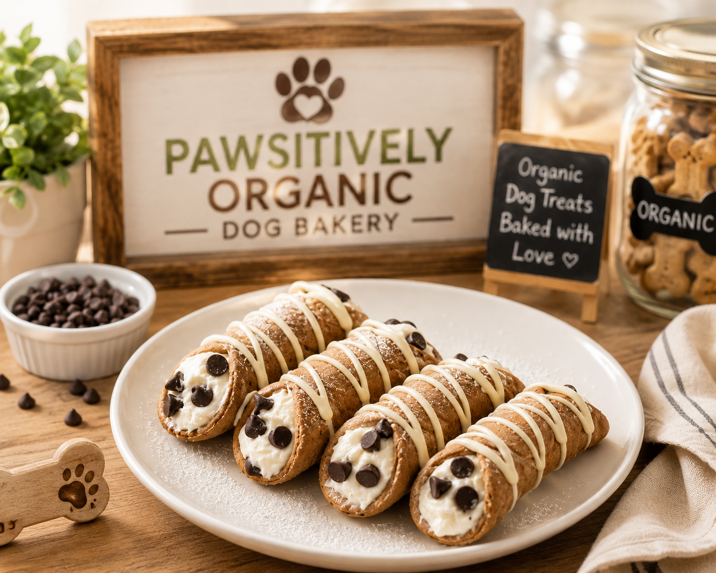 Cannoli Organic Dog Treats