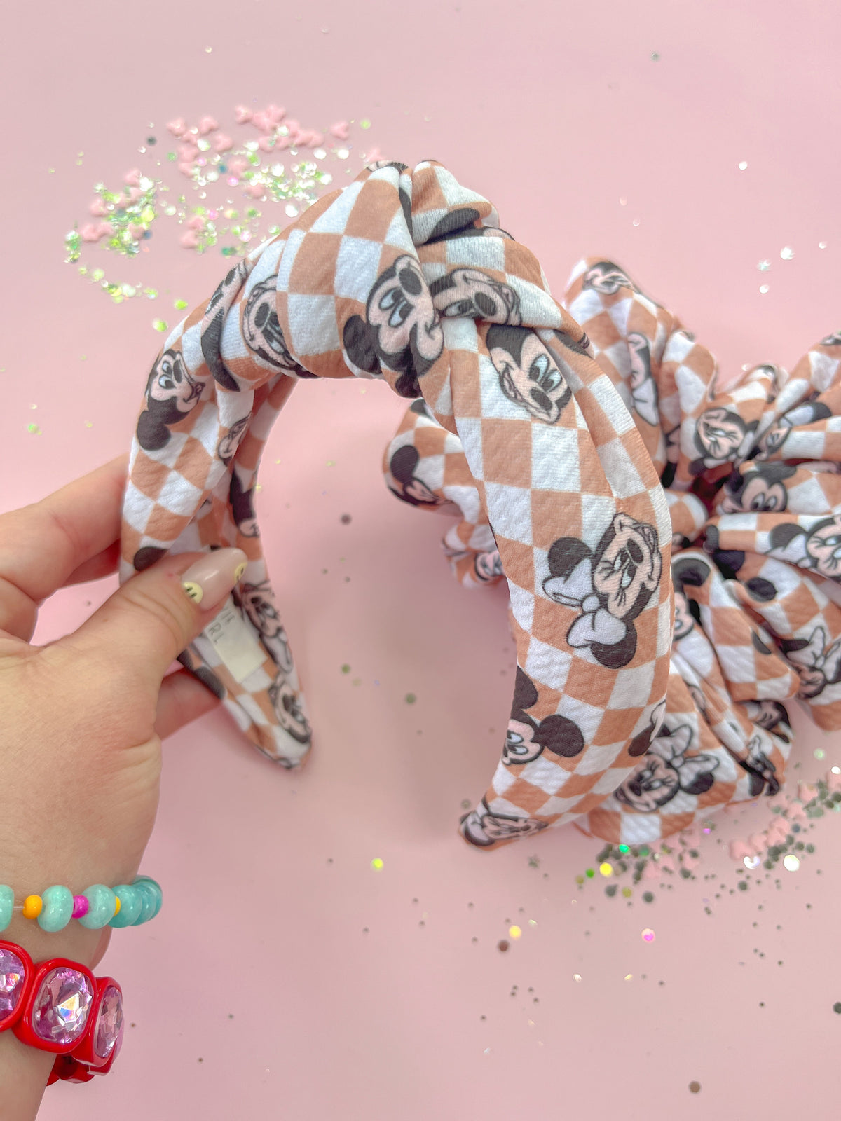 Mouse Head Knotted Headband