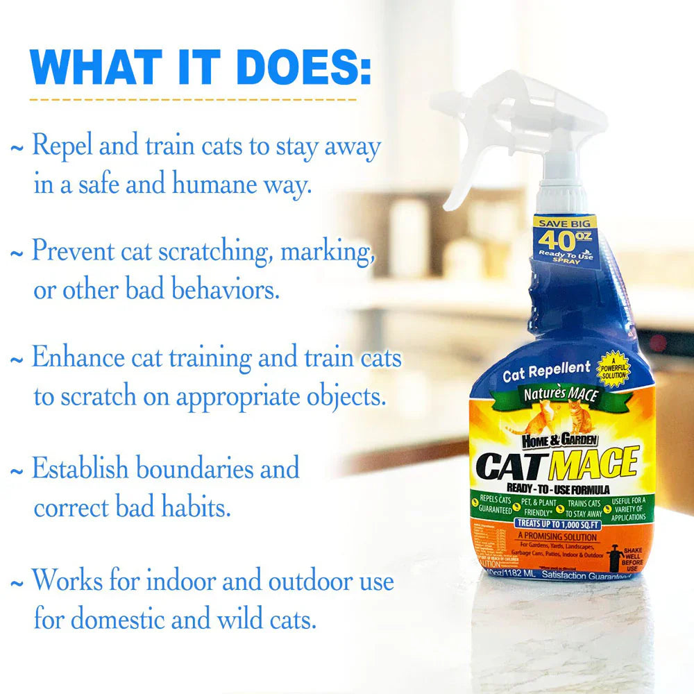 Nature's Mace Cat Repellant RTU (40oz)