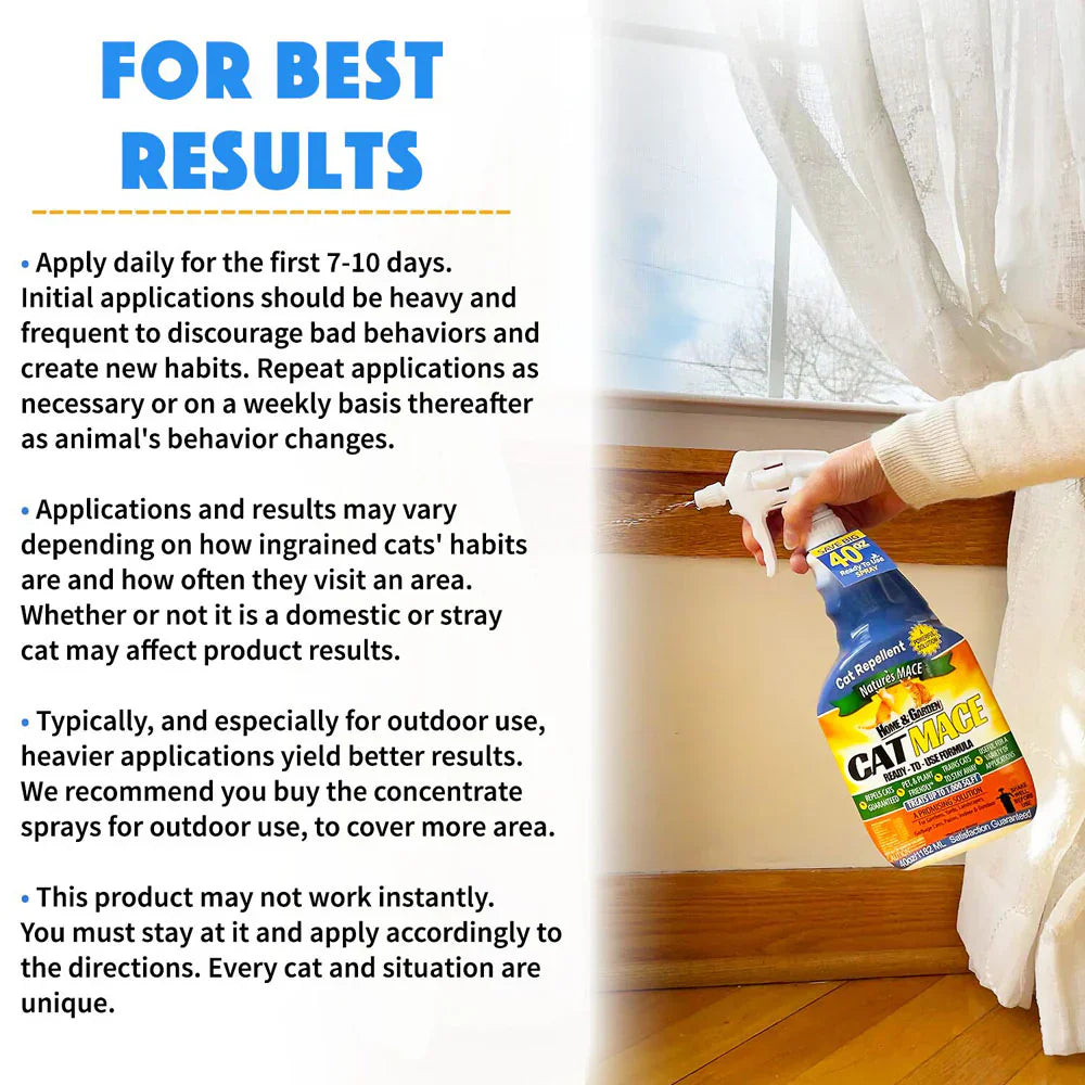 Nature's Mace Cat Repellant RTU (40oz)