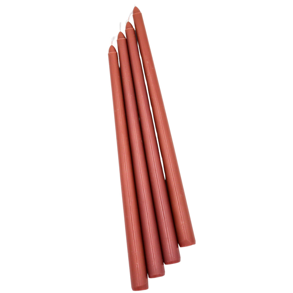 Extra Tall Cocoa Truffle Delight Taper Candle, 1 Case of 48 Packs (4 Candles per Pack)