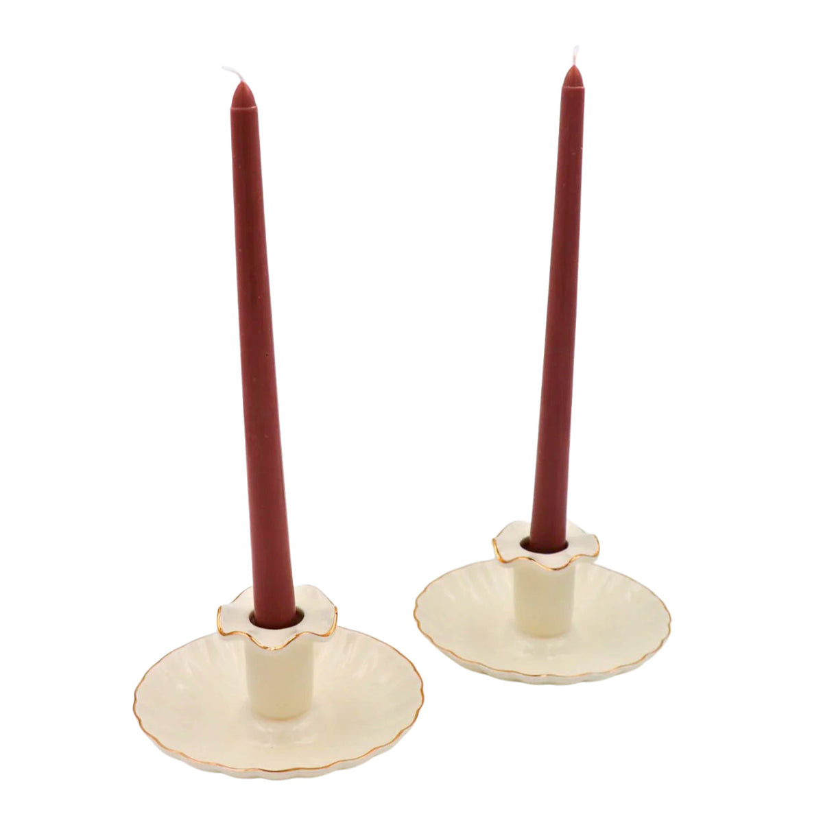 Extra Tall Cocoa Truffle Delight Taper Candle, 1 Case of 24 Packs (4 Candles per Pack)