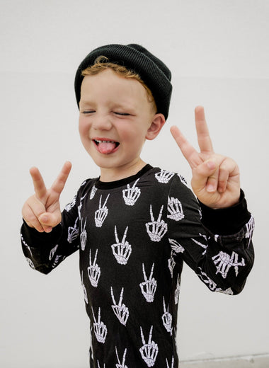 ✌🏻 skelly | bamboo pajamas