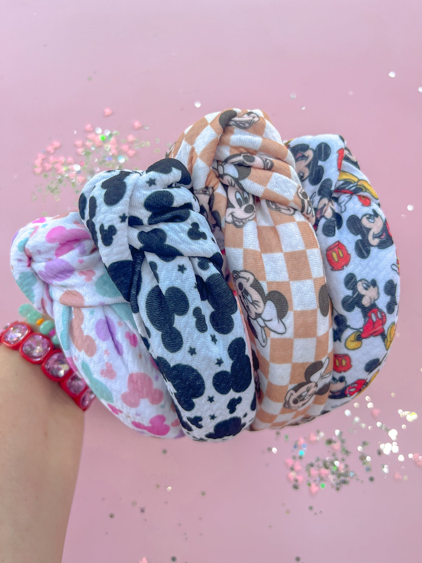 Mouse Head Knotted Headband
