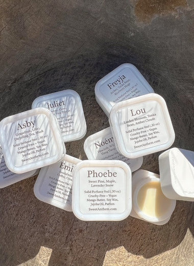 Sweet Anthem Solid Perfume Jars