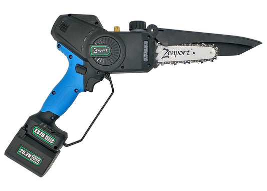 Cordless, Batter Powered 6" blade chain saw