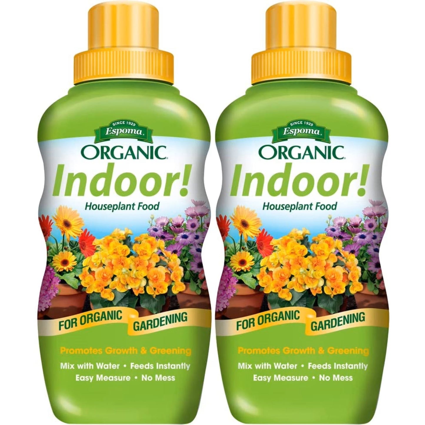Espoma Organic Indoor! Houseplant Food - 8oz - Concentrate 2Pk