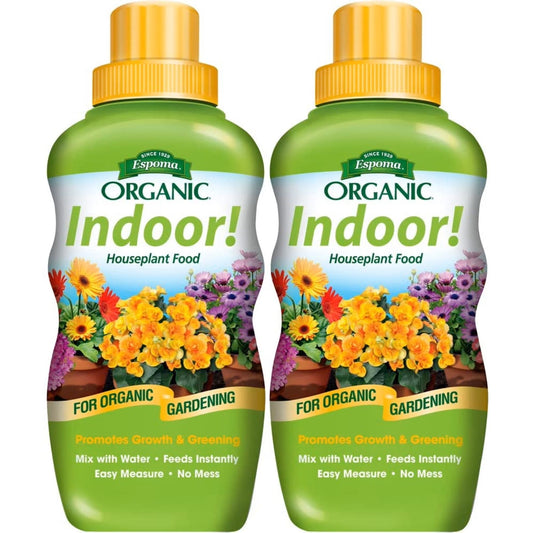 Espoma Organic Indoor! Houseplant Food - 8oz - Concentrate 2Pk