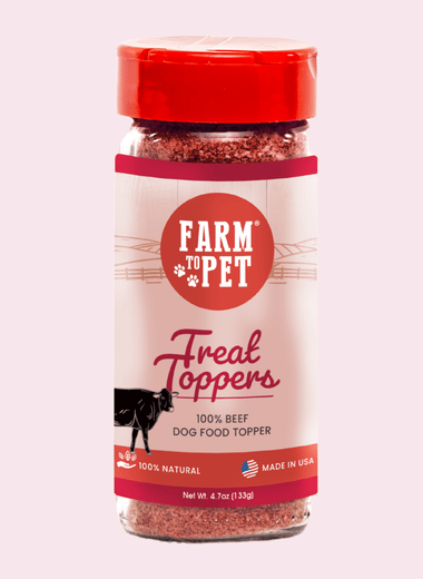 Treat Topper Beef Dog Food Topper | Powdered Meal Topper for Pets