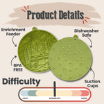 Dog Lick Mats with Suction Cups