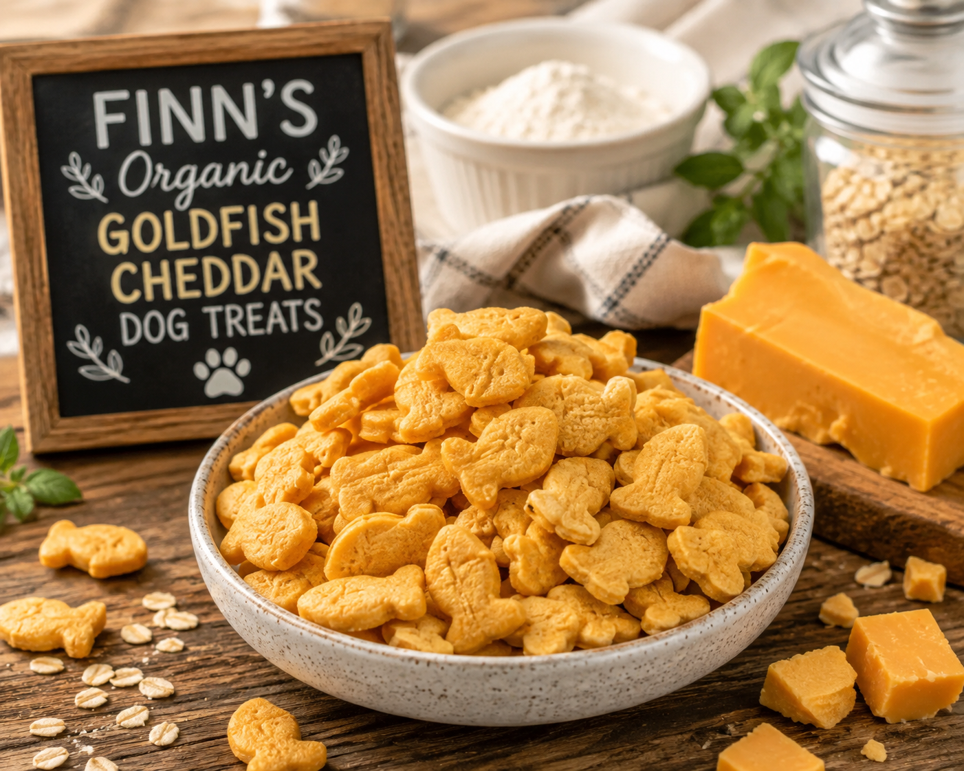 Organic Goldfish Cheddar Treats - GLUTEN FREE - GRAIN FREE