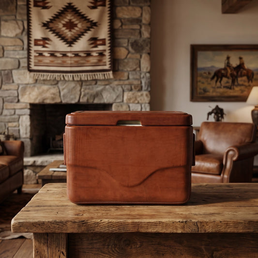La Playa | Large Leather Cooler with Handles (27L)
