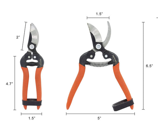 Bypass-Action Harvest/Utility Shear